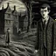 Placeholder: midium dark shadows. Edward Gorey