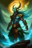 Placeholder: Fantasy art, D&D, aspect of Earth, demigod, Avatar of the Earth Element
