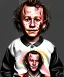 Placeholder: Heath ledger toddler, full body, sneaker, leather jacket, floral shirt, soft skin, dramatic lighting, hyper realistic