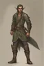 Placeholder: male wood elf rogue
