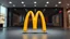 Placeholder: logo McDonald's,tridmecional,cgi,8k,hdr,utra resoluçao,ureal 5,ray tracing,refexo,iluminaçao,