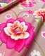Placeholder: Tissu motif fleur numirique 3d hd broderi 3d 2025 jone pousan fon nlor