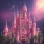 Placeholder: luminous pink castle