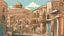 Placeholder: Iraq, Digital Painting, Old City, Vector, Cartoon, Turkey's, Color