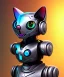 Placeholder: Half Robot cat