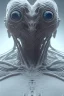 Placeholder: spider alien, head,8 eyes, evil, 8k, finely detailed, photo realistic, HR Giger style