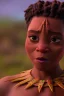 Placeholder: A photo taken from an african village "black panther", <character or scene>, kente, cinematic lighting --v 4 --q 2