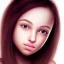 Placeholder: Girl, realistic, cute face