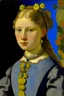 Placeholder: Portrait of a princess by Van Gogh