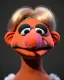 Placeholder: muppet head with real body waitress woman, real photo, concept art, retro style, smooth, unreal engine 5, god lights, ray tracing, RTX, lumen lighting, ultra detail, volumetric lighting, 3d.