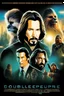 Placeholder: Movie poster -- text "Double Exposure" starring Keanu Reeves and Chewbacca