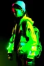 Placeholder: y2k, neon, fluo, cloth transparent, techwear, walkman, pop, blade runner