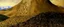Placeholder: A brown mountain covered in sand painted by Gustav Klimt