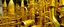 Placeholder: A golden yellow fortress made out brass instruments painted by Vincent van Gogh