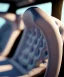 Placeholder: Ultra realistic back seat of limousine image, wide angle view, Alice and white rabbit, many color balls, circus clothing, long hair, smoke, feather long coat, soft color, highly detailed, unreal engine 5, ray tracing, RTX, lumen lighting, ultra detail, volumetric lighting, 3d, finely drawn, high definition, high resolution.