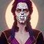 Placeholder: Portrait of a 30 year old sorceress like Emily Blunt