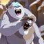 Placeholder: Yeti yelling yolo