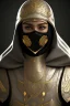 Placeholder: portrait, muslim, masked, full body armor, 8k resolution