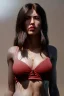 Placeholder: Ultra Realistic image, 25 years old brunette woman, Madrid, portrait, small stature, too small chest, yakuza body tattoo, vibrant color, highly detailed, art stations, concept art, smooth, unreal engine 5, god rays, ray tracing, RTX, lumen lighting, ultra detail, volumetric lighting.