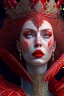 Placeholder: The resplendent and regal Red Queen a captivating subject depicted in a mesmerizing and intricately detailed hyperrealistic highresolution artwork has been causing a stir and capturing the attention of online art communities on popular platforms such as Artstation and Deviantart, the red queen emanates an air of captivating authority in this hyperrealistic high-resolution artwork, her every feature is meticulously depicted with intricate details that mesmerize the viewer, the artwork, trending o