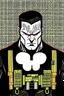 Placeholder: punisher sku;; john mcaffee in the style of Hiroshi Nagai