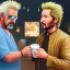 Placeholder: Me having coffee with Guy Fieri consoling Sad Keanu on the Food Network