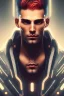 Placeholder: cyberpunk, head, men, portrai, tron