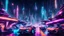 Placeholder: A futuristic cityscape at night with neon lights and flying cars.