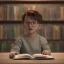 Placeholder: Kid in library on the table unreal 5, octane render,cinema4d, dynamic lighting, dramatic lighting, 4k, redshift render, highly detailed, hyper realistic, library