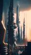 Placeholder: futuristic city skyline, arri, 8k, realistic