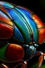 Placeholder: Colorful close-up of scarab wings