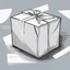 Placeholder: illustration of a carton moving box with an envelope in it against a white background. Full frame