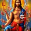 Placeholder: shiva jesus christ psychedelic