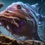 Placeholder: fluid ink angler fish creature, unreal engine 5, 8k resolution, photorealistic, ultra detailed