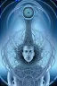 Placeholder: Spiritual sphere with Tentacles over human Head creating reality around, wrapping Tentacles around Human, Dimethyltryptamine