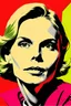 Placeholder: UNA mujer al estilo warhol