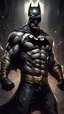 Placeholder: Full body portrait, Breathtaking, a defiant Batman luchador on the ring, Dark ambient, dynamic action pose, art by justin gerard and greg rutkowski, digital art, sharp focus, very detailed, intrincate, realistic painting, d & d, character design, trending on artstation, pinterest