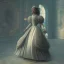 Placeholder: Full body, 3d render, Jenna ortega 1800's women style, 1800's hair style, 1800's women clothes style, hyper realistic, octane render, unreal engine 5, 8k, palace background, uhd