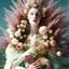 Placeholder: Goddess of Floral Decay by James C. Christensen photographed by Tim Walker