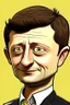 Placeholder: Volodymyr Zelensky cartoon 2d