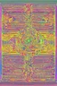 Placeholder: memetic desire amplification machine; optical art with a bit of surrealism and the color palette of Matisse