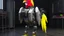 Placeholder: CHICKEN robot, sci-fi, cyberpunk, full body, ultra realistic, virtual reality