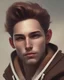 Placeholder:  boy, cute, young, brown hair, brown eyes, medium hair, close up, head and shoulders portrait, head and shoulders portrait, 8k resolution concept art portrait by Greg Rutkowski,