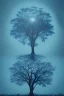 Placeholder: Vector tree set illustration a beautiful digital painting of a marble tree entertwined in tumutluous intricate blue sky at sunset, elegant, highly detailed, artstation, concept art, matte, sharp focus, art by tom bagshaw, kelogsloops and greg rutkowski