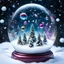 Placeholder: Multiverse in an Snow Globe, floating in the calaxy