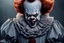 Placeholder: Imagine/ pennywise, accurate, ultra realism, intricate detail, photo realism, portrait, upscale maximum, 8k resolution,,Hyper-detailed ,8k, by xanuth