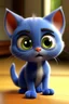 Placeholder: Little cute cat, pixar style