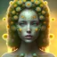 Placeholder: Portrait of beautiful daisy girl, face dept of field,face shinning, plant, metal,lens blur,,Unsharp masking, feathers,central weight average,Laplacian filt CWA Dryad,Median filter fae, sidhe, ominous, nature, plants, wildflower sparkle,wildflower 3d view, facepaint, dnd character portrait, intricate, oil on canvas, masterpiece, expert, insanely detailed, 4k resolution, retroanime style, cute big circular reflective eyes, cinematic smooth, intricate detail , soft smooth lighting, soft pastel colo