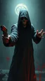 Placeholder: Bosch painting style nightmare , 3D , the phantom pointing a gun to you background, high Quality picture , 8k