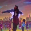Placeholder: A vibrant and energetic concert performance by Lucky Dube, with a large crowd of enthusiastic fans dancing and singing along to his reggae music.spirit.energy and beauty of this moment.